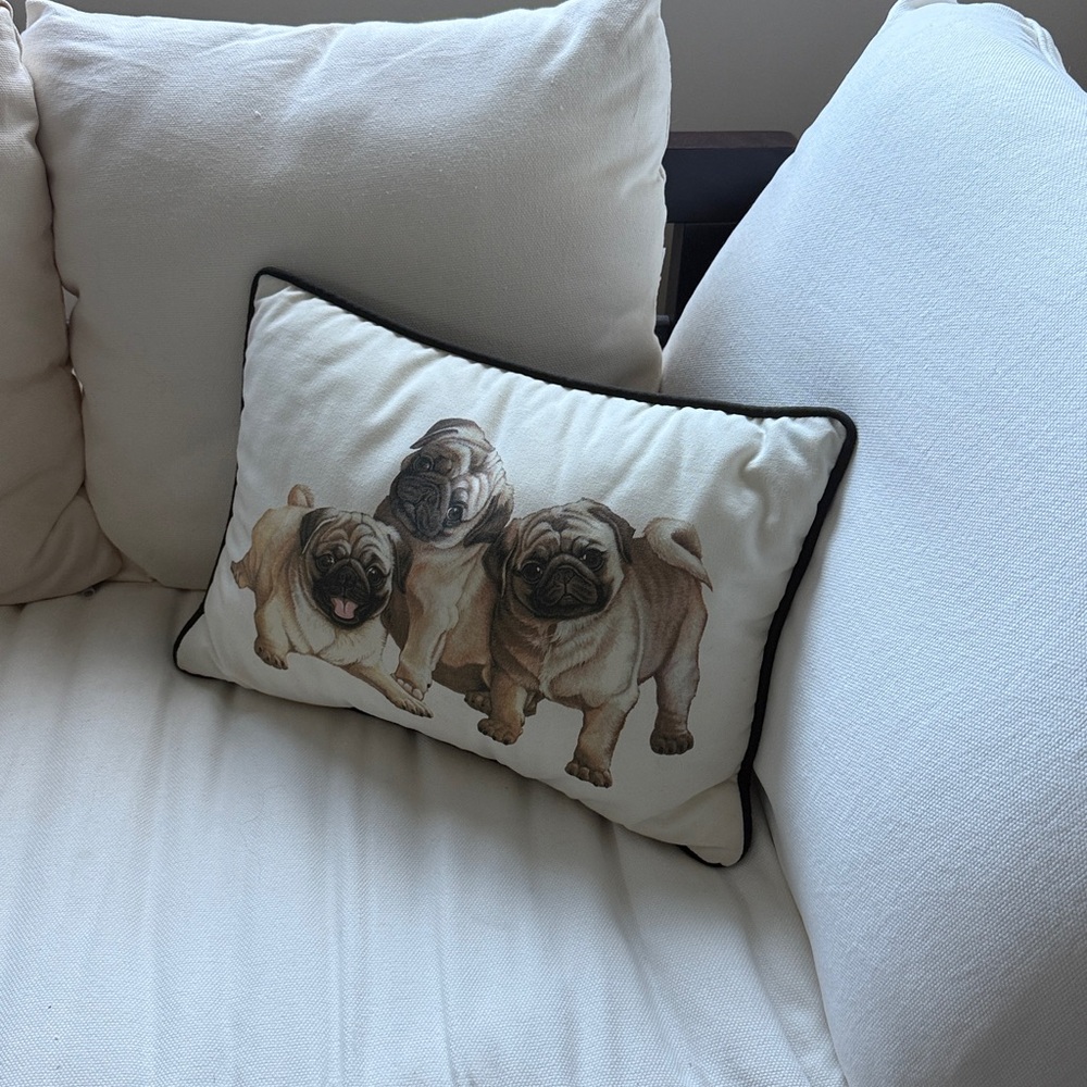 Pug pillow - Picture 2 of 4